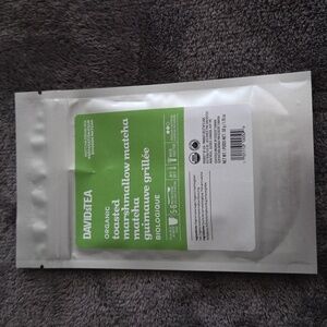 2/$25 Sealed! Davidstea TOASTED MARSHMALLOW MATCHA Drink Mix 50g Davids Tea